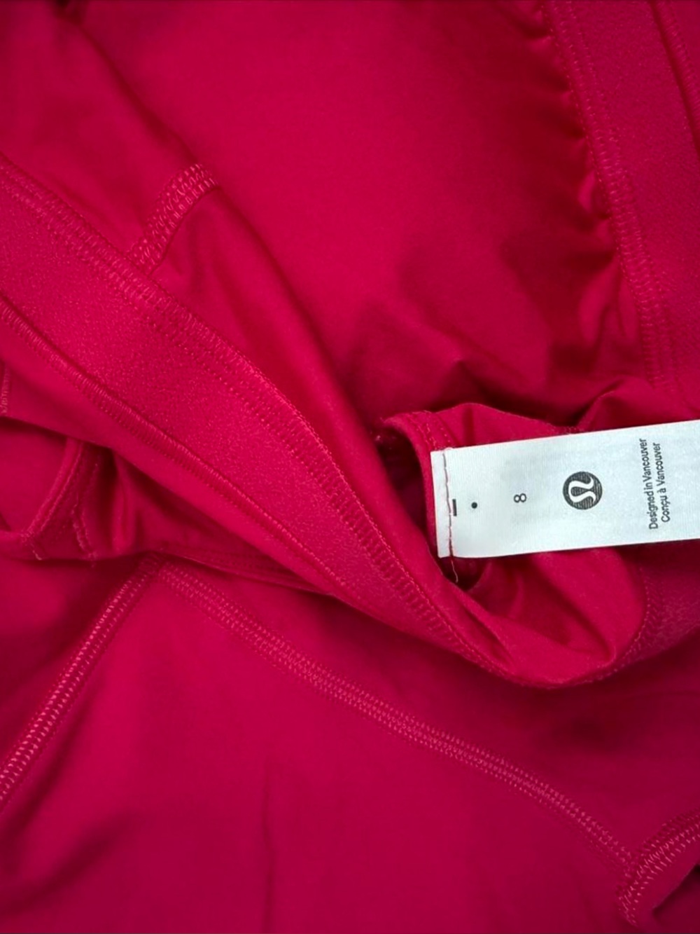 lululemon Pink DRAGONFRUIT High-Waist Leggings & Zip Jacket Set WITH BRA - Picture 6 of 8